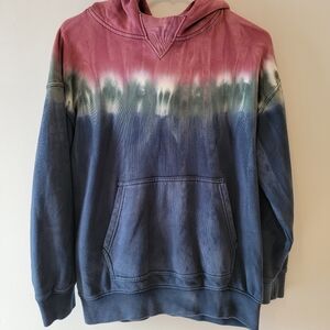 GAP Teen Tie-Dye Hoodie - Pink, Green, Blue Size Youth 12